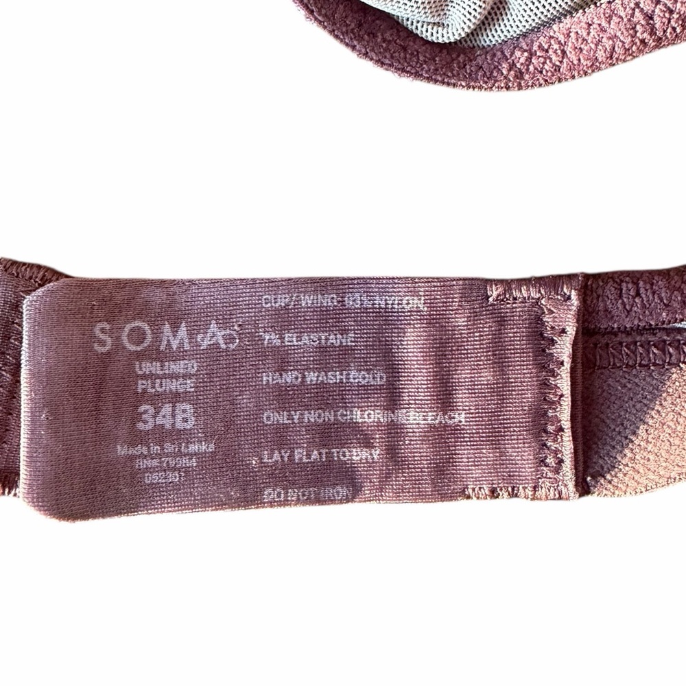 Soma Unlined Plunge Bra - Picture 5 of 5